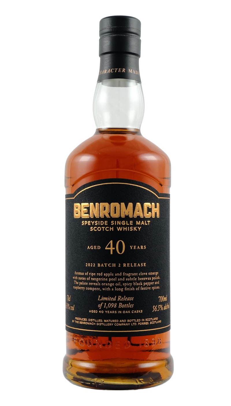 Benromach Aged 40 Years 2022 Batch 2 56.