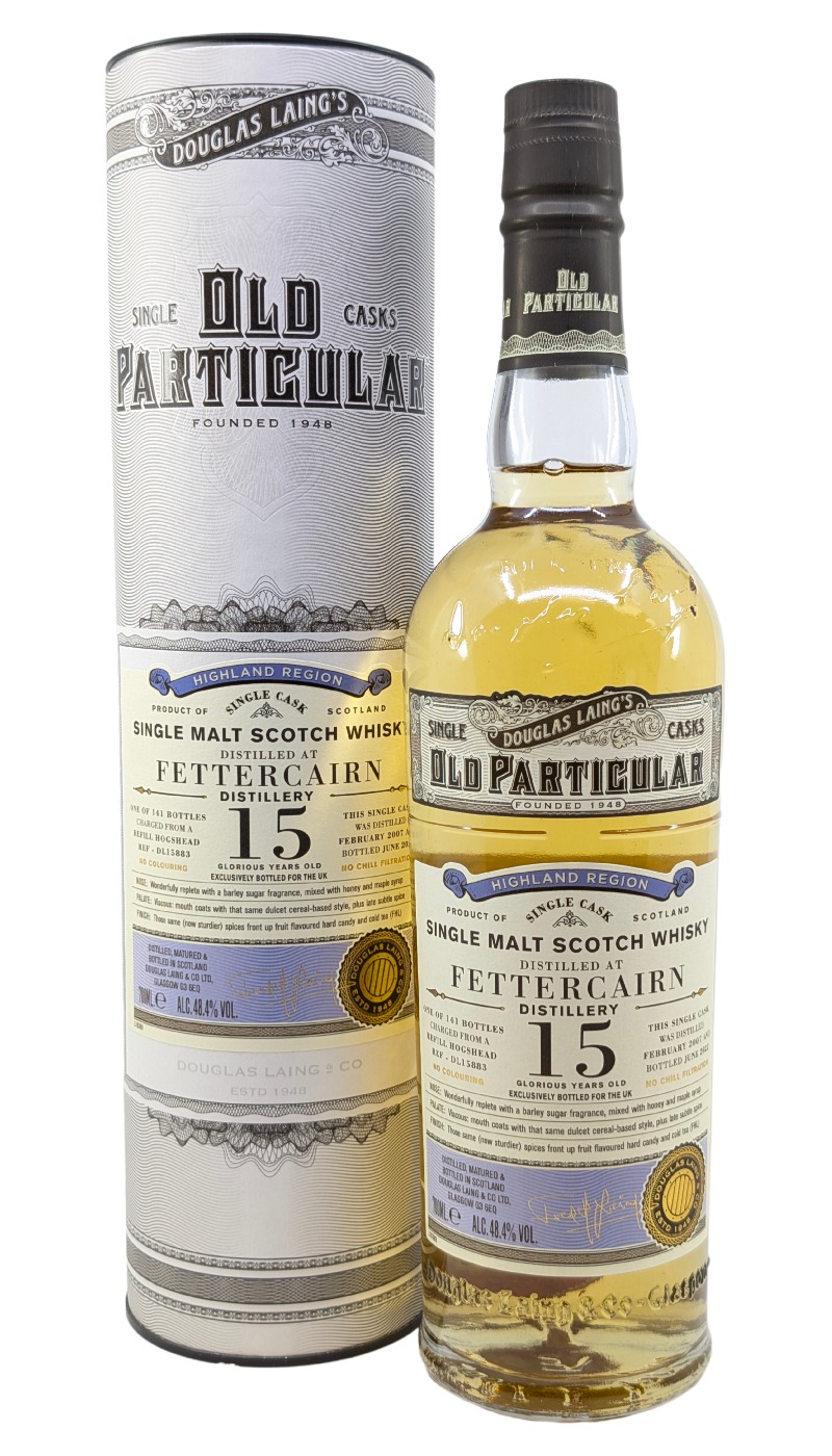 Old Particular Fettercairn 15 Year
