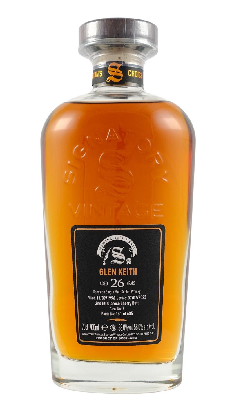 Signatory Glen Keith 26 Year Symingtons