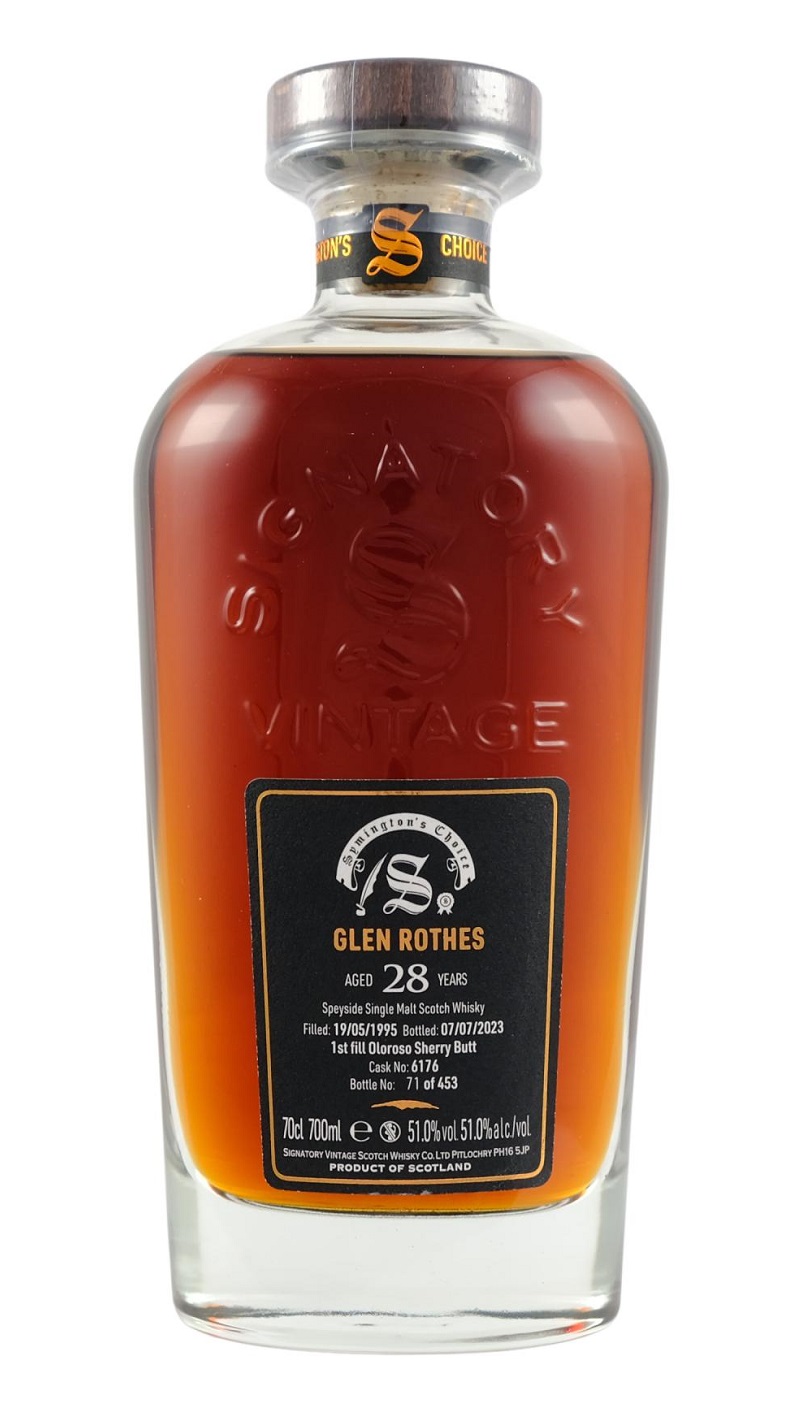 Signatory Glenrothes 28 Year Symingtons