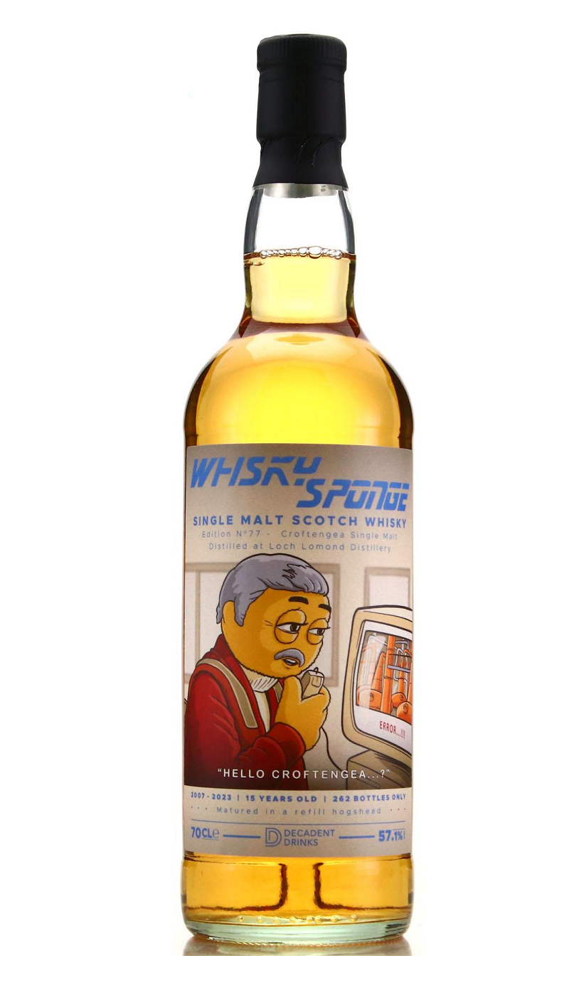 Whisky Sponge Croftengea 15 Year No.77