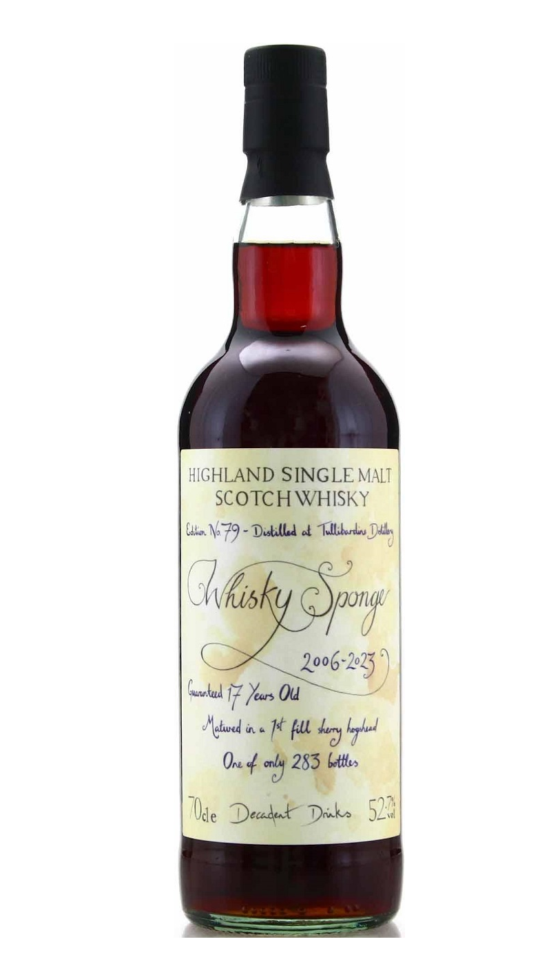 Whisky Sponge Tullibardine 17 Year Old