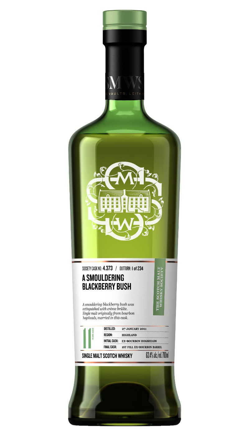 SMWS 4.373 A SMOULDERING BLACKBERRY BUSH
