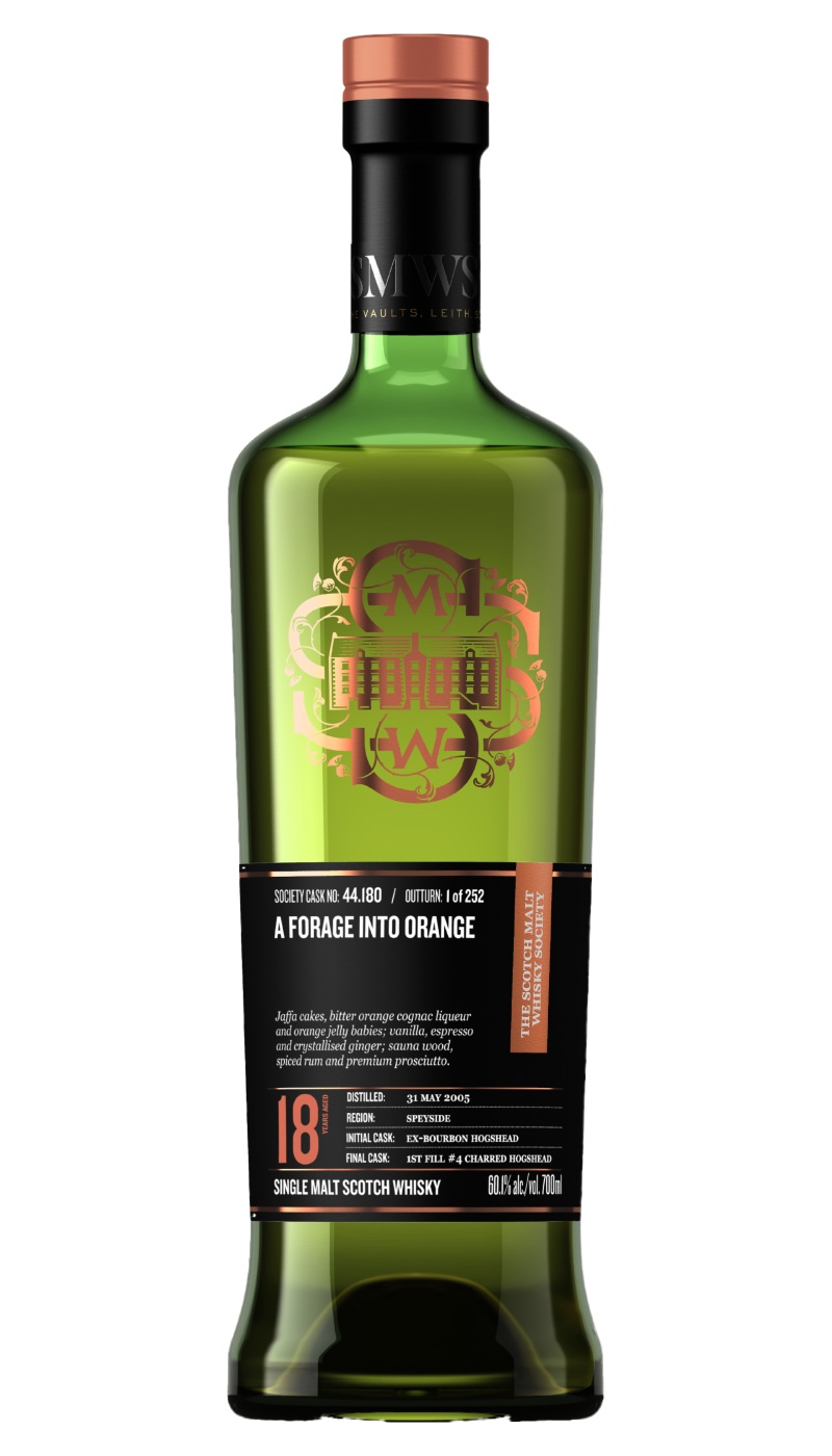 SMWS 44.180 A FORAGE INTO ORANGE