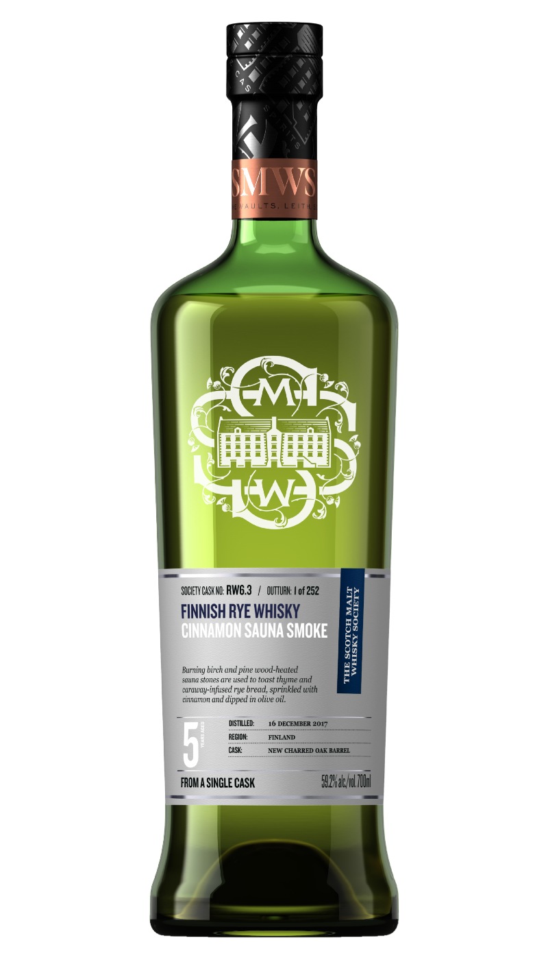 SMWS RW6.3 CINNAMON SAUNA SMOKE