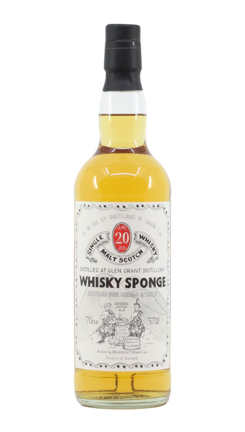 Whisky Sponge Glen Grant 20 Year H&T