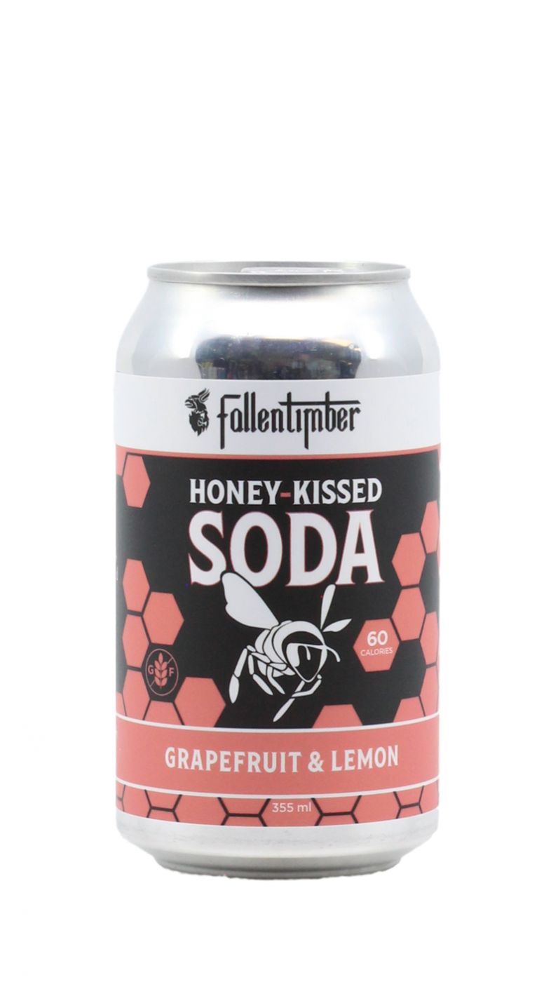 Honey-Kissed Soda Grapefruit & Lemon
