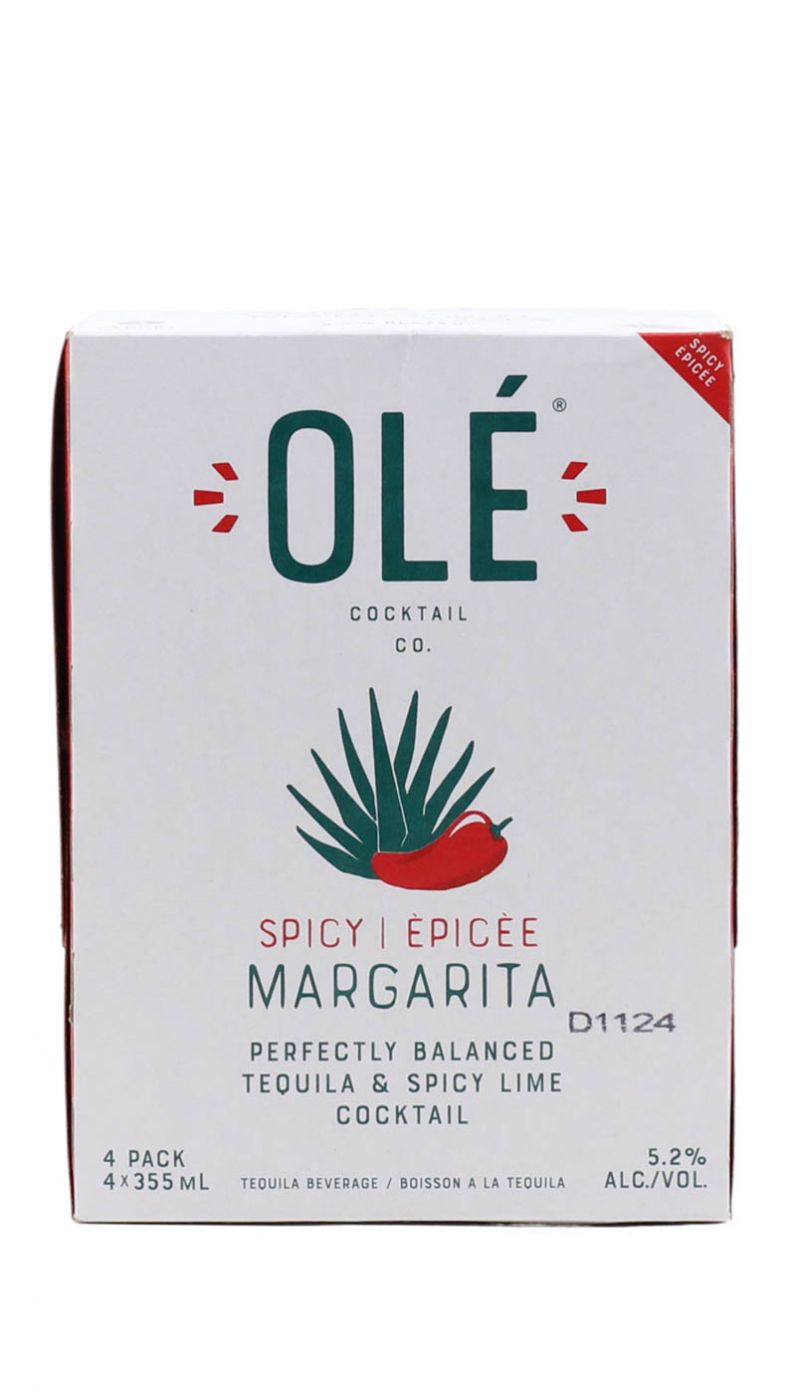 Ole Spicy Margarita RTD 4-pack