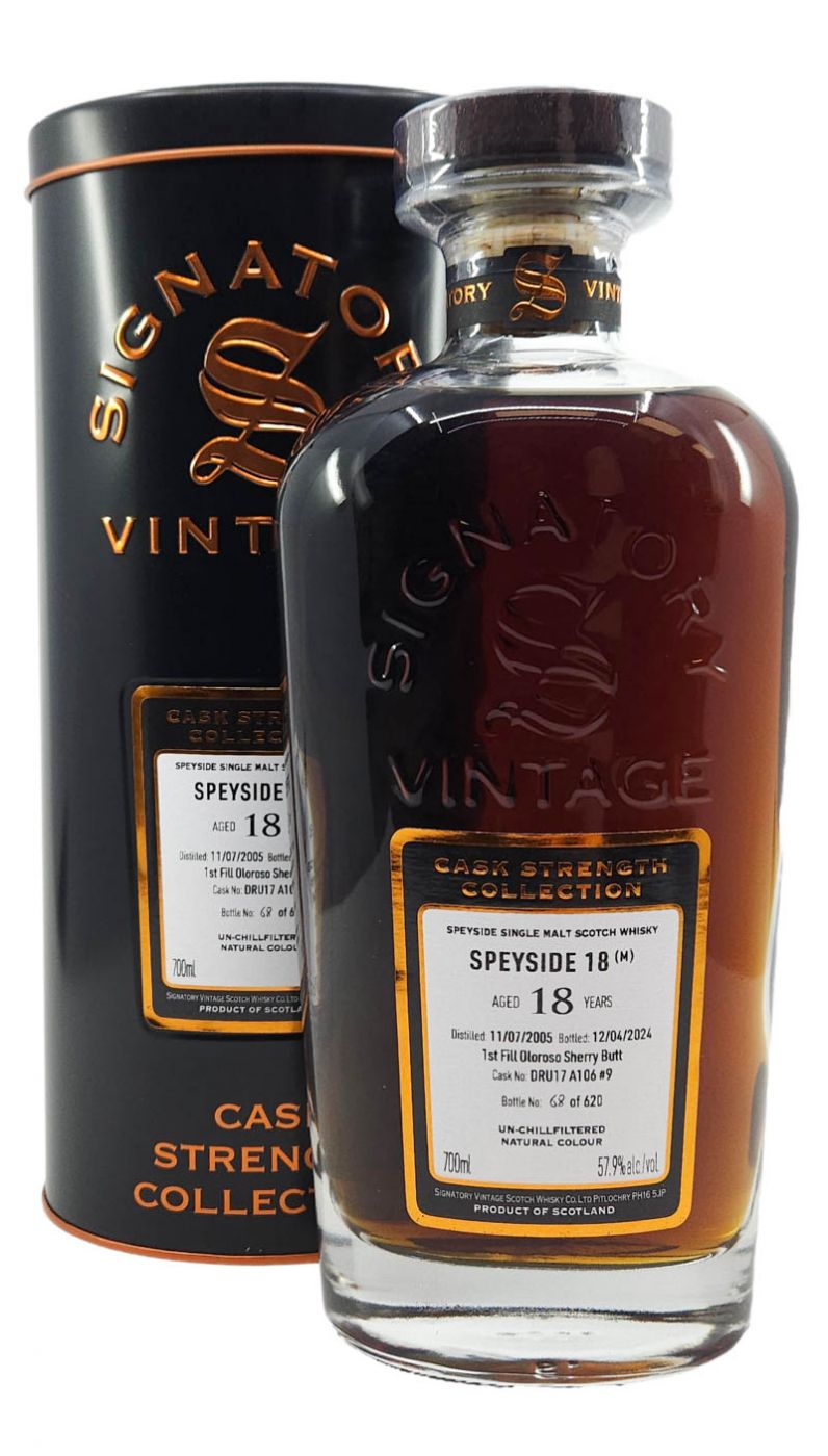 Kensington Wine Market - Signatory Speyside (M) 18 Year 57.9% (108904)