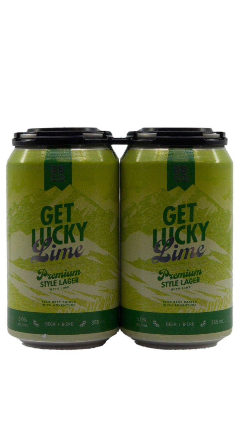 Born Brewing Get Lucky Lager Lime 6pk