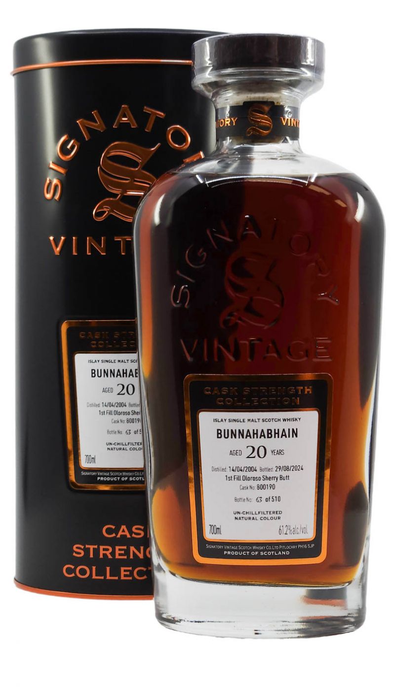 Signatory Bunnahabhain 20 Year 61.2%