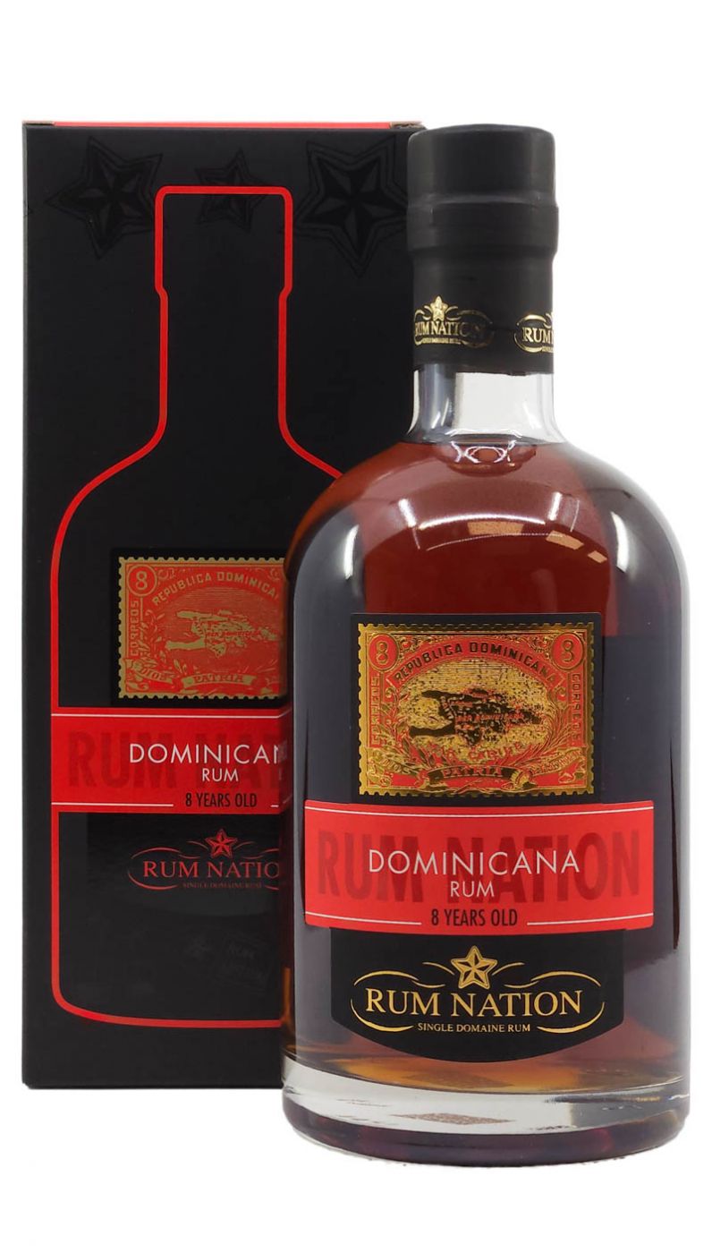 Rum Nation Dominicana 8 year Rum