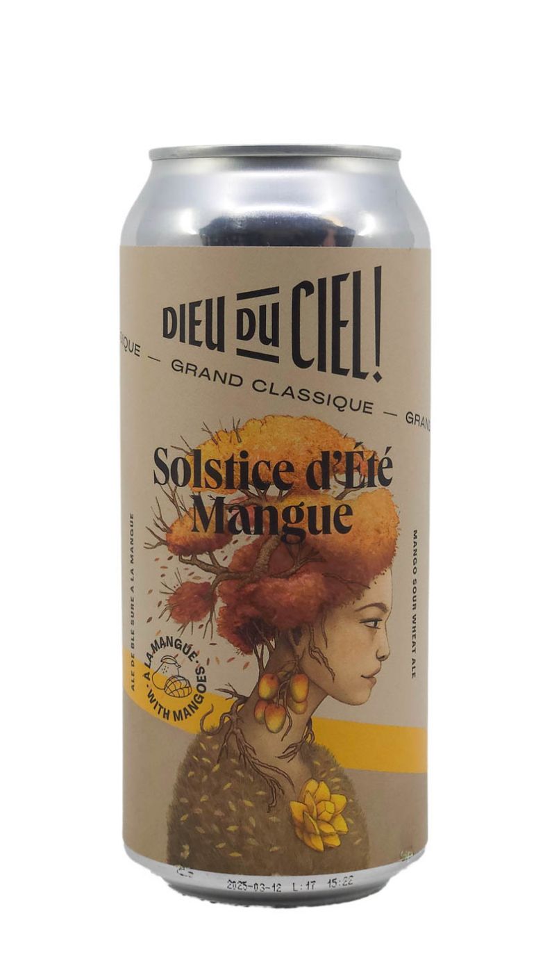 Dieu du Ciel Solstice Ete Mangue Can