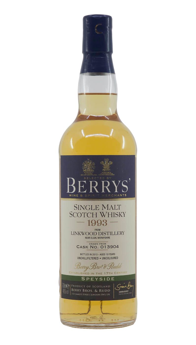 Berry's Linkwood 1993 19 Year