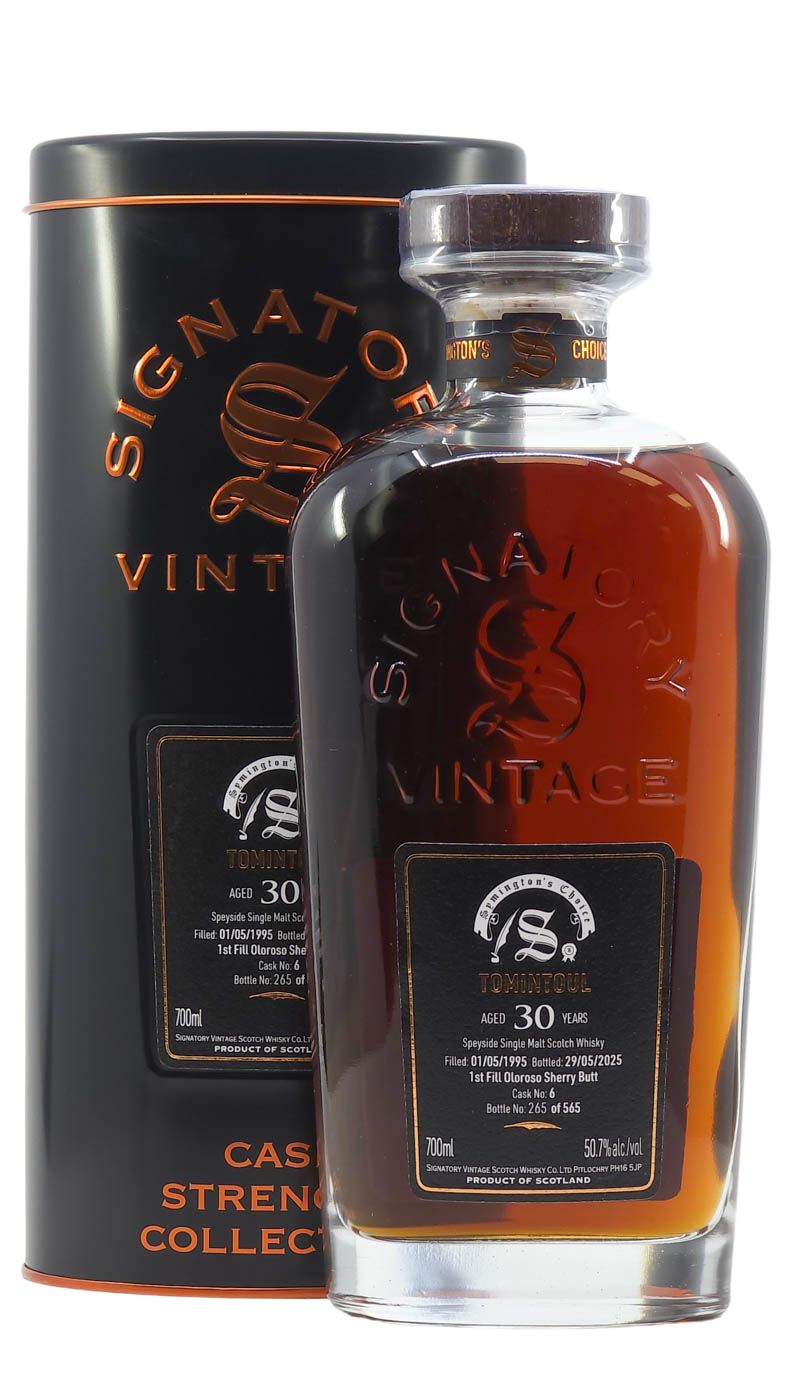 Signatory Tomintoul 30 Year Symingtons