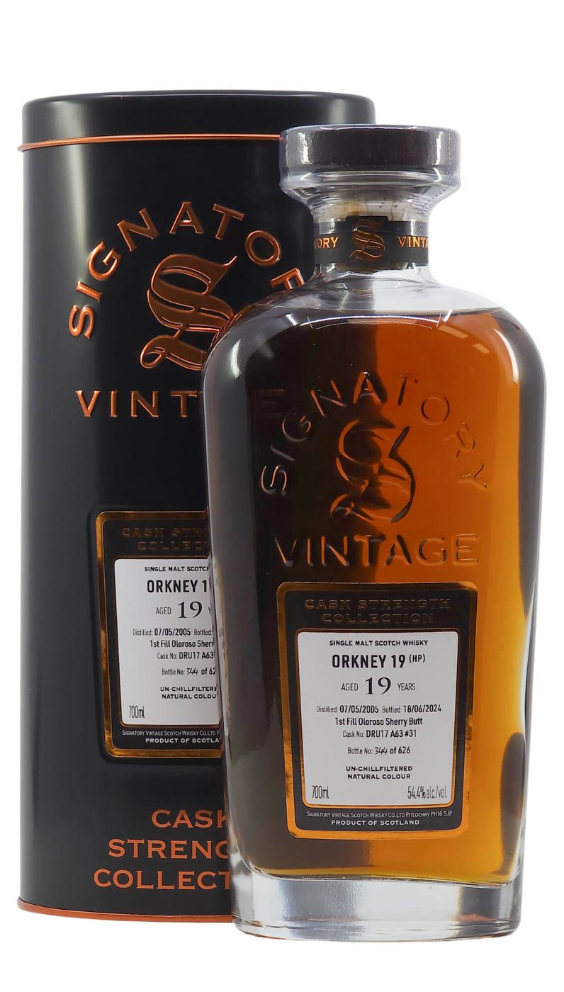 Signatory CS Orkney (HP) 19 Year 54.4%