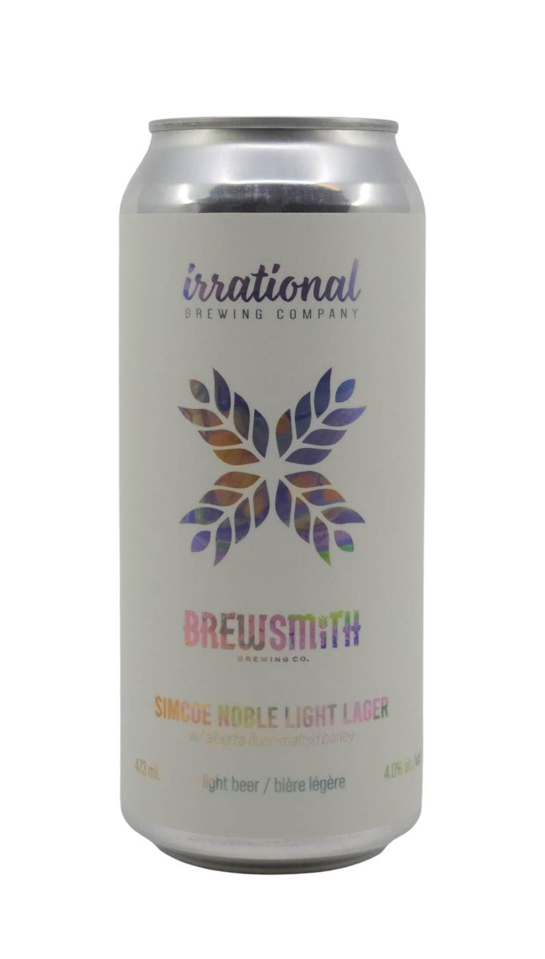 Irrational X Brewsmith Simcoe Lager