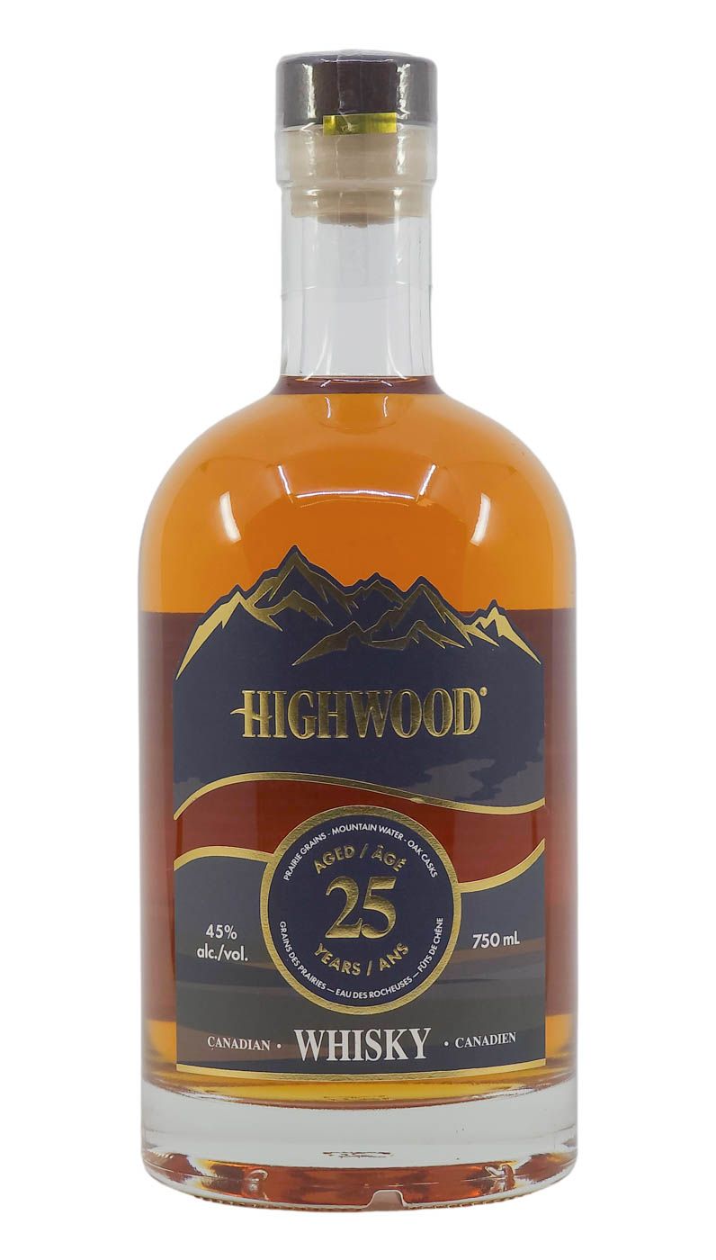 Highwood 25 Year Canadian Whisky