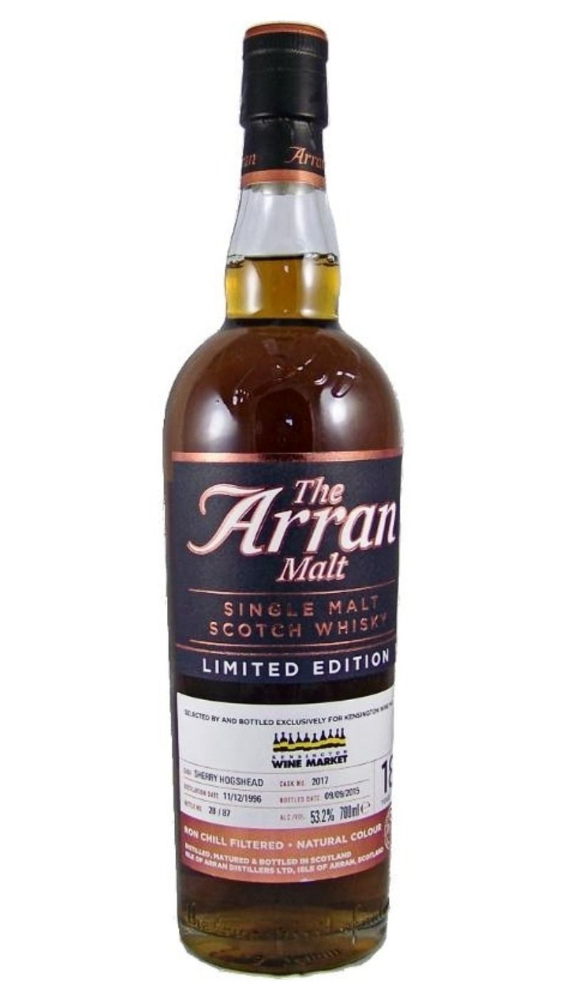 Arran 1996 KWM Cask 2017