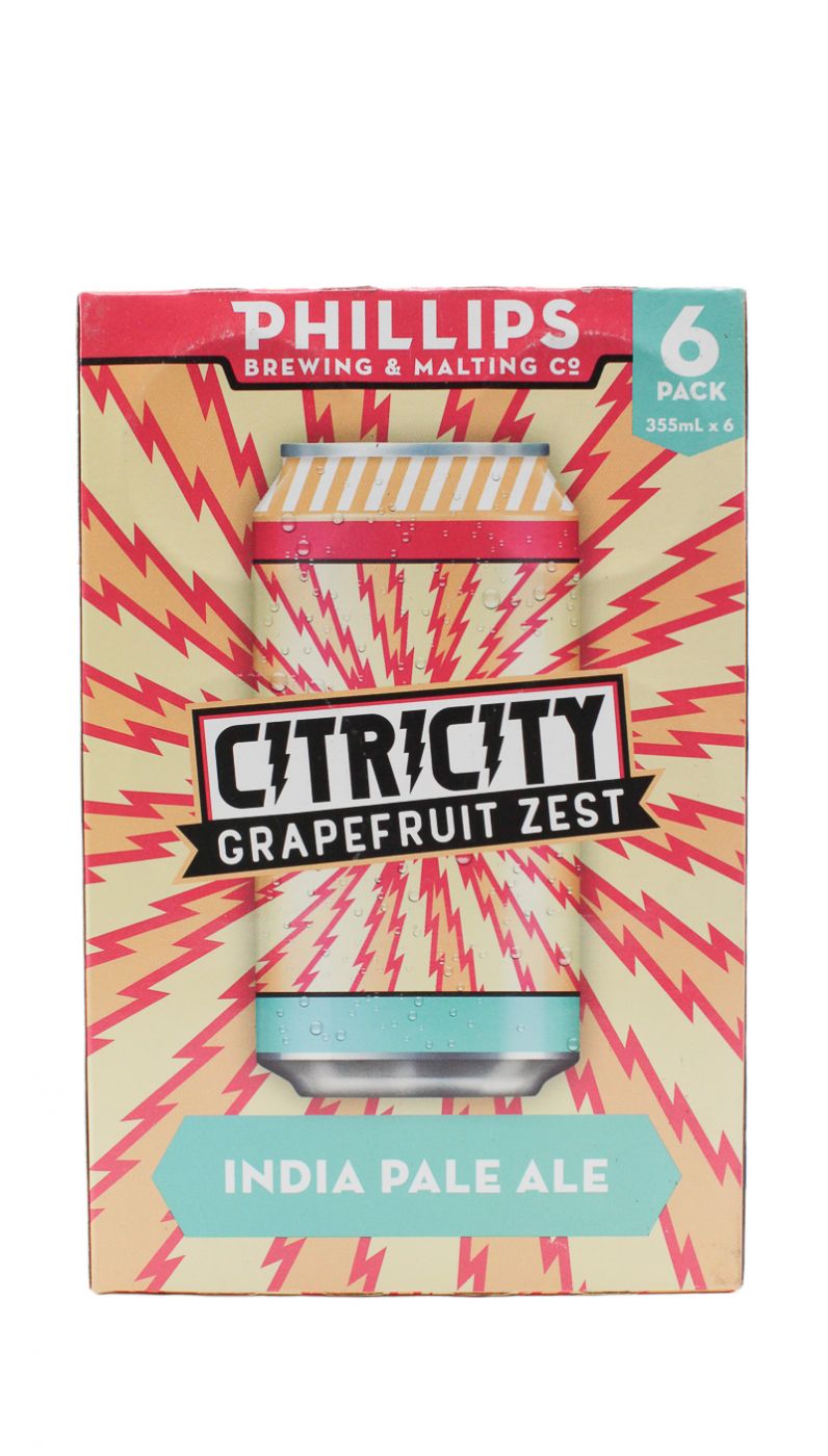 Phillips Citricity Grapefruit Zest IPA