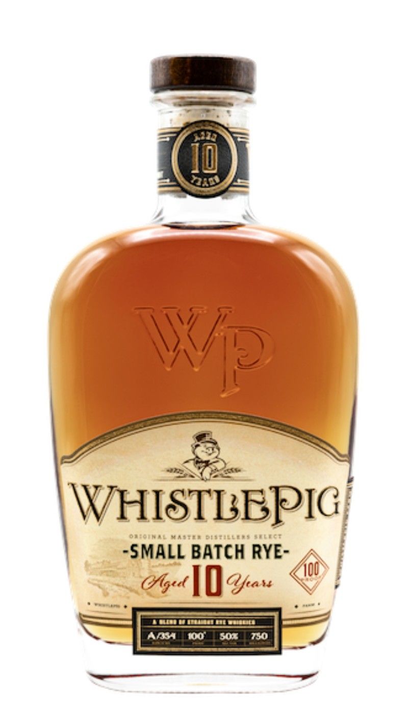 WhistlePig 10 Year 100% Rye Whiskey