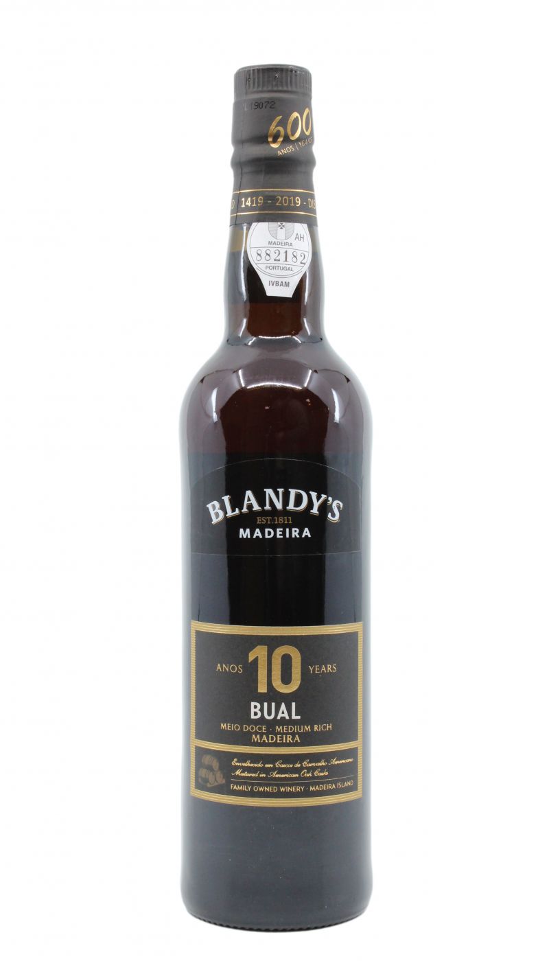 Blandy`s 10 Year Bual Madiera
