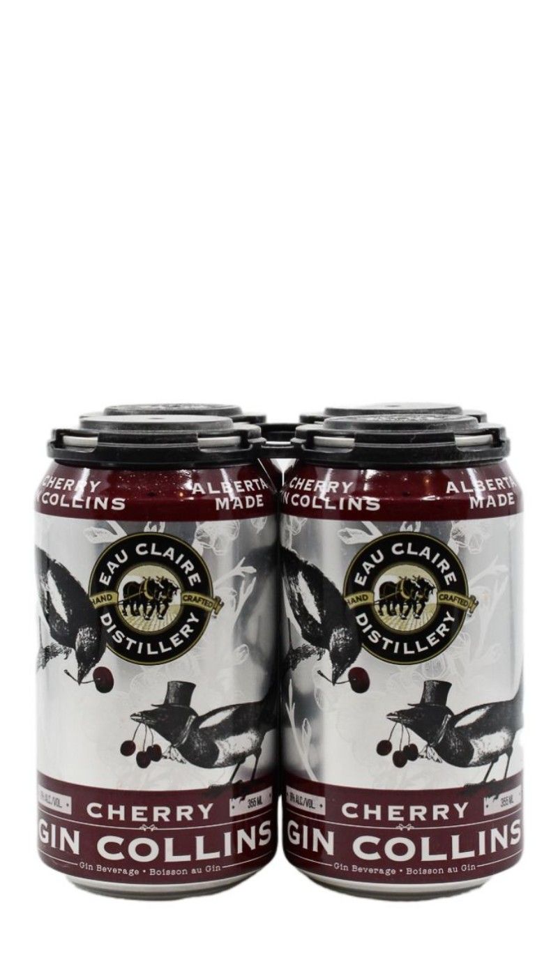 Eau Claire Cherry Gin Collins 4PK Cans