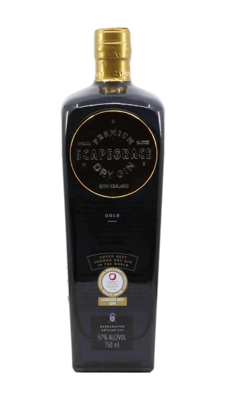 Scapegrace Gold Gin 57%
