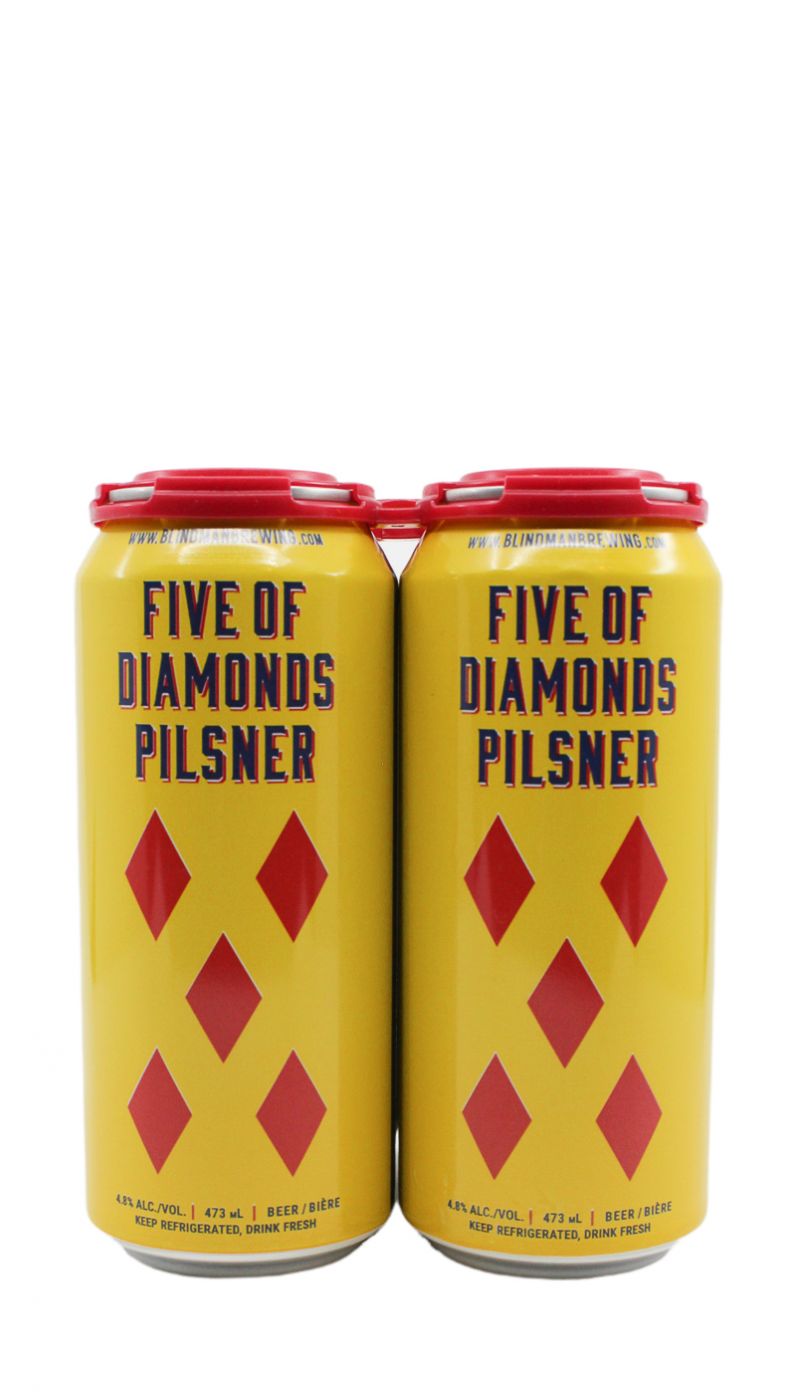 Blindman Five of Diamonds Pilsner 4pack