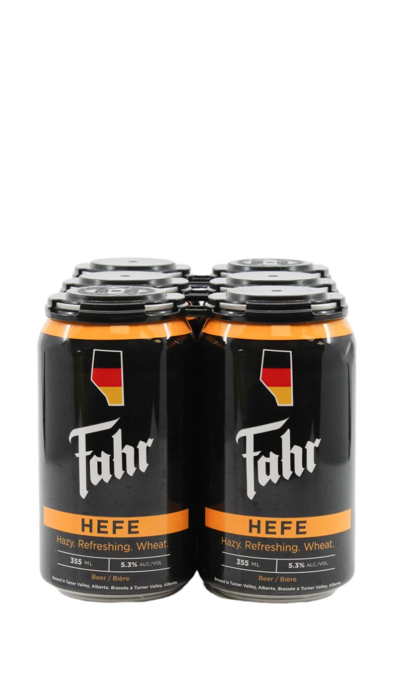 Fahr Hefeweizen 6 Pack Cans