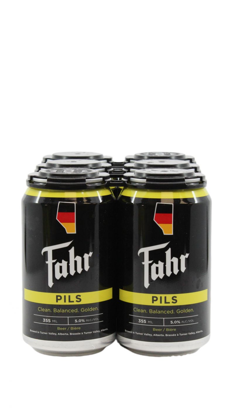 Fahr Pilsner 6-pack can