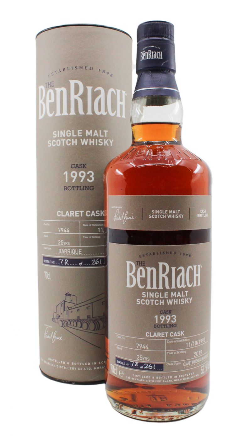 Benriach Batch 16 1993 Cask 7944 25 Year