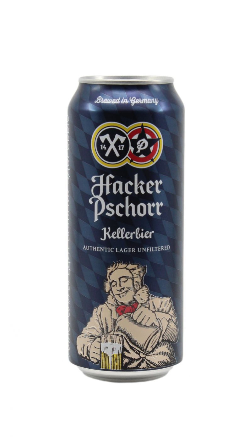 Hacker Pschorr Keller Bier Tall Can