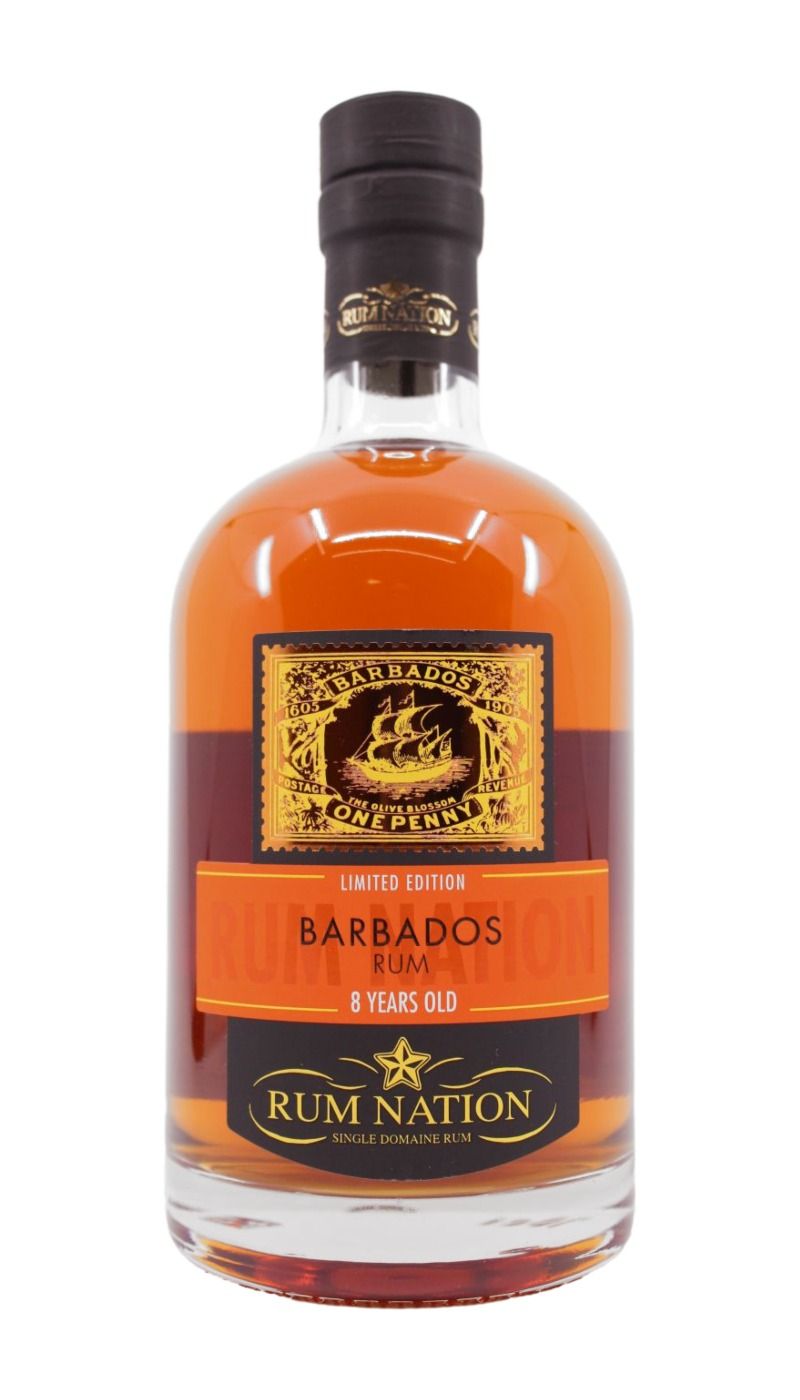 Rum Nation Barbados 8 year Rum