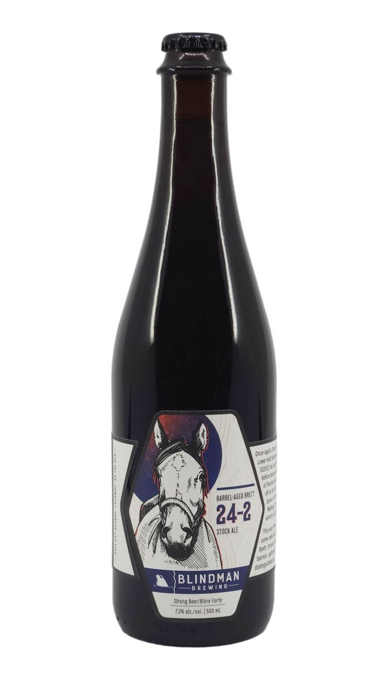 Blindman Barrel Aged Stock Ale Bottle