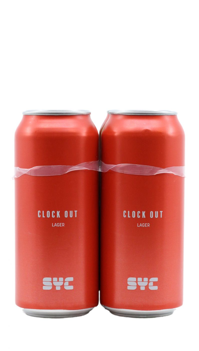 SYC Clock Out Pale Lager 4pk