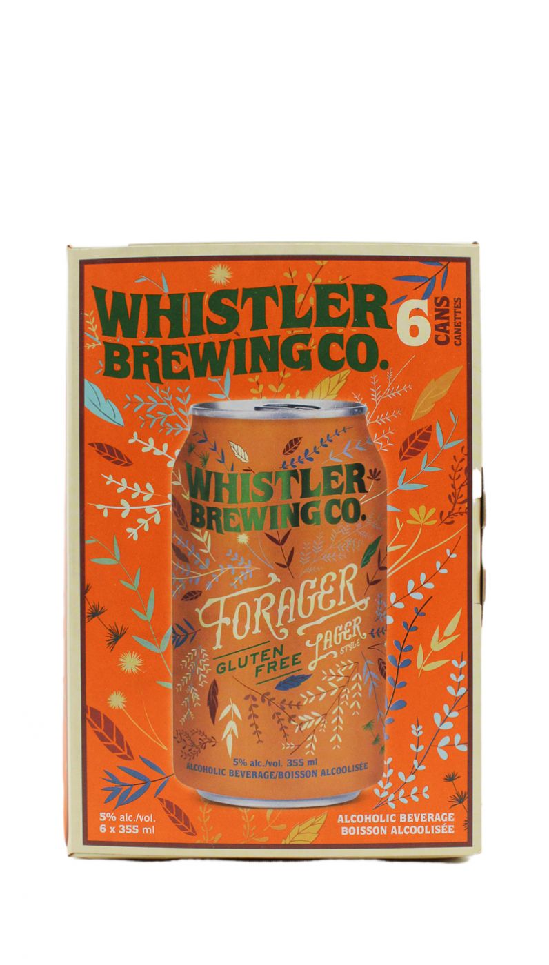 Whistler Forager Gluten Free Lager 6 pk