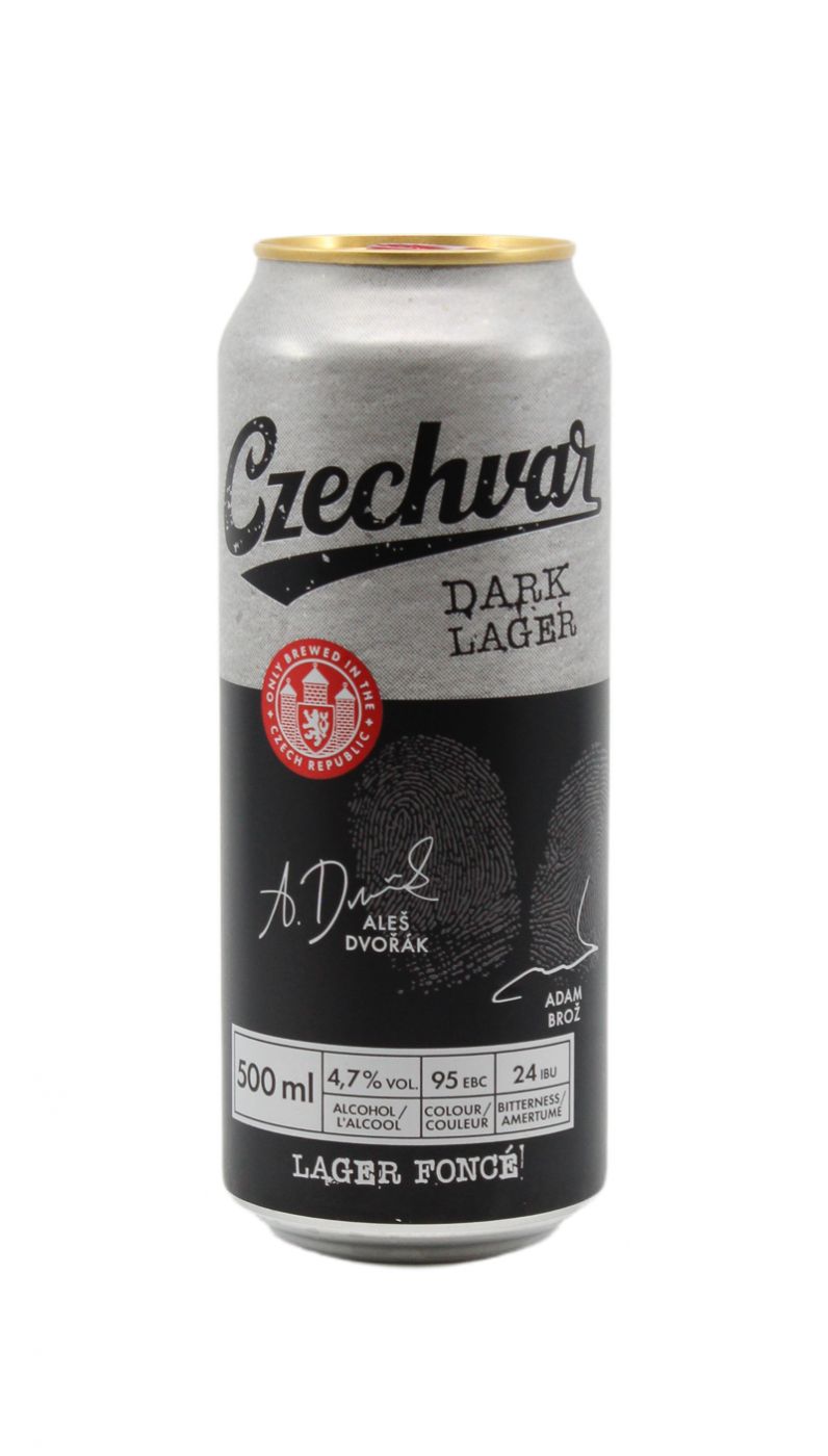 Czechvar Dark Tall Can