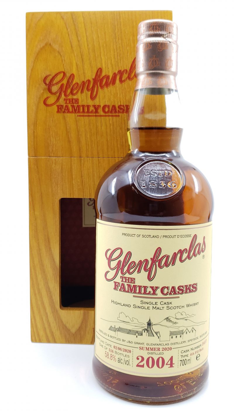 Glenfarclas Family Cask 2004 Summer 2020