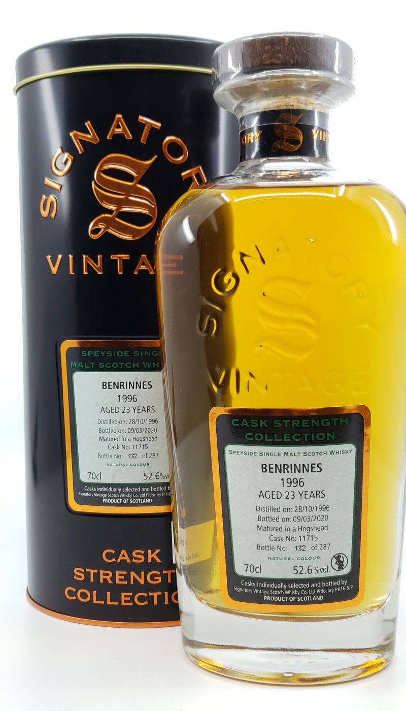 Signatory Benrinnes 1996 52.6%