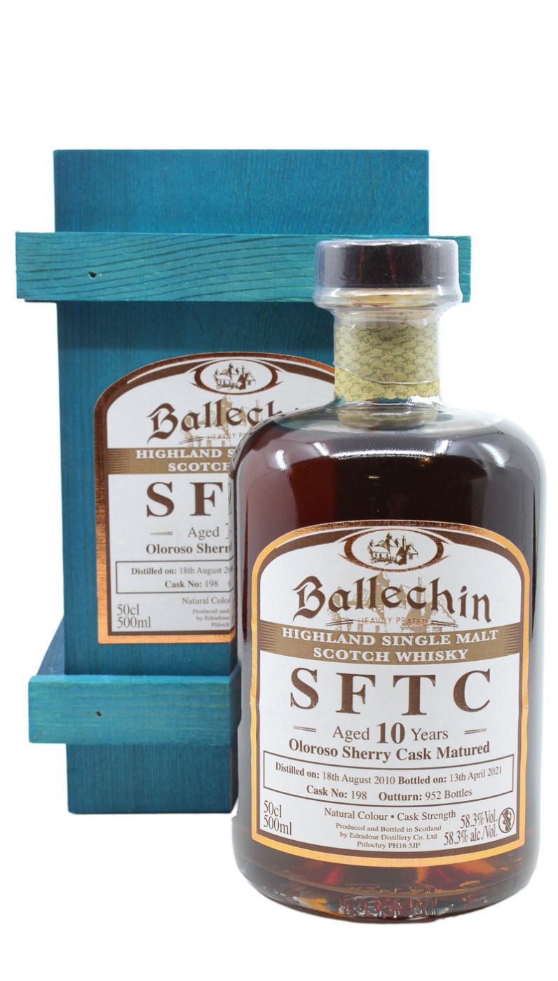 Ballechin SFTC Sherry 10 Year 58.3%