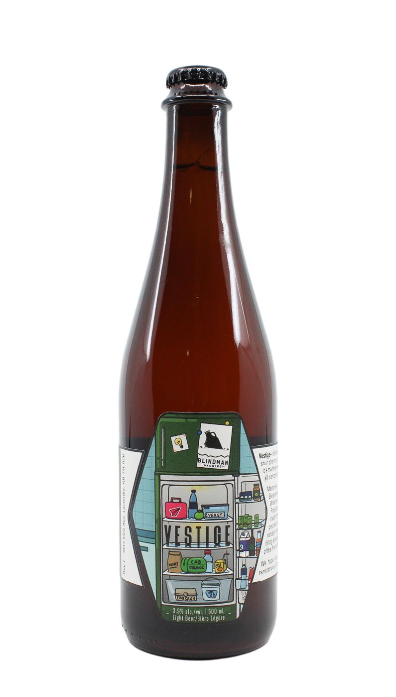 Blindman Vestige BA Cherry Ale Bottle