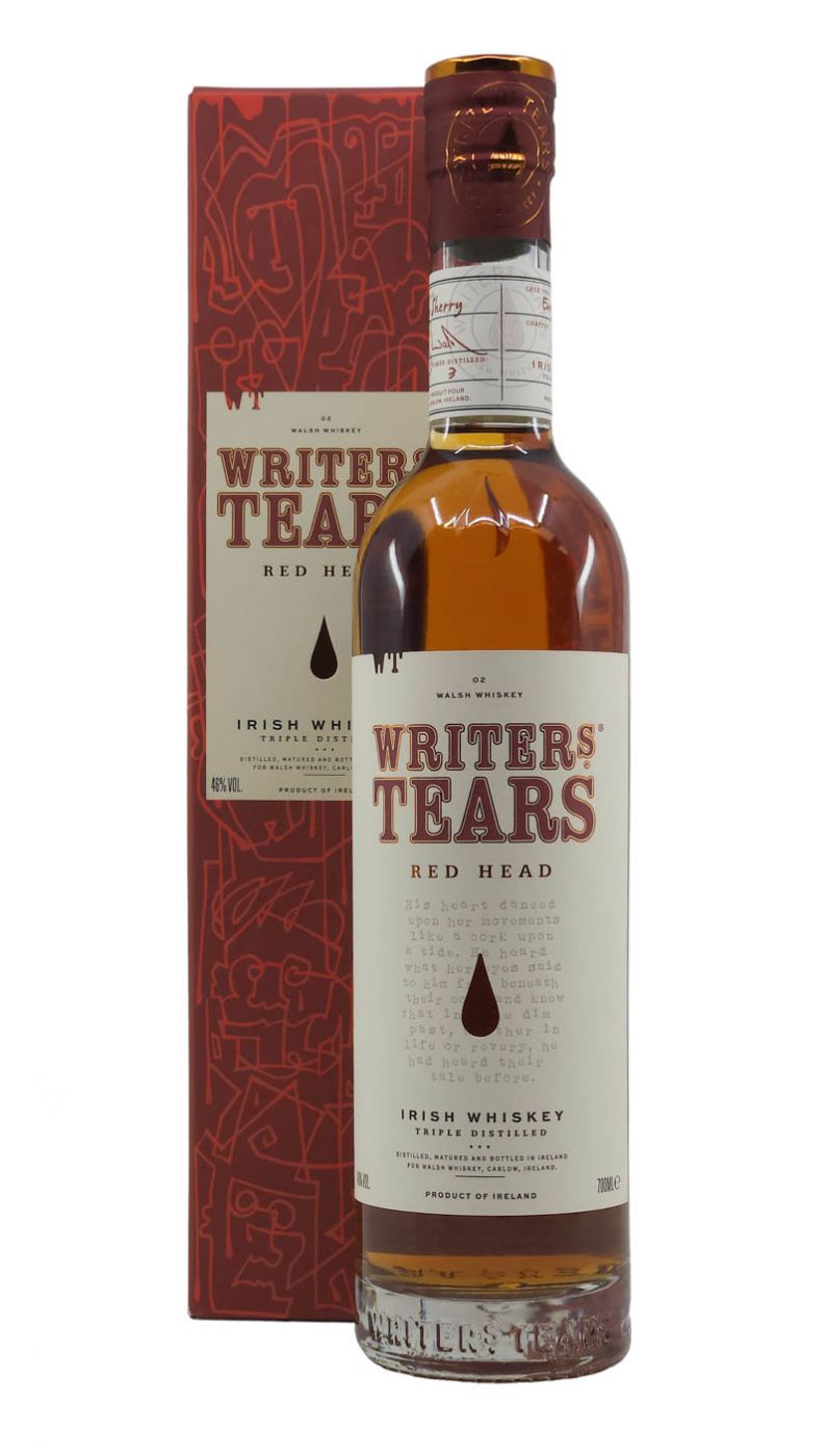 Writers Tears Red Head Whiskey