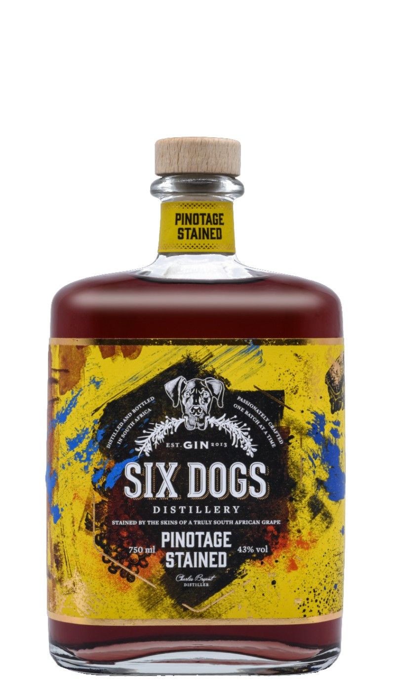 Six Dogs Pinotage Stained Gin