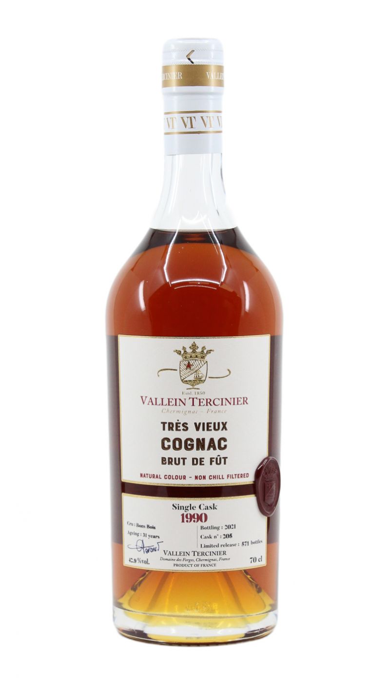Vallein Tercinier 1990 Bons Bois Cognac