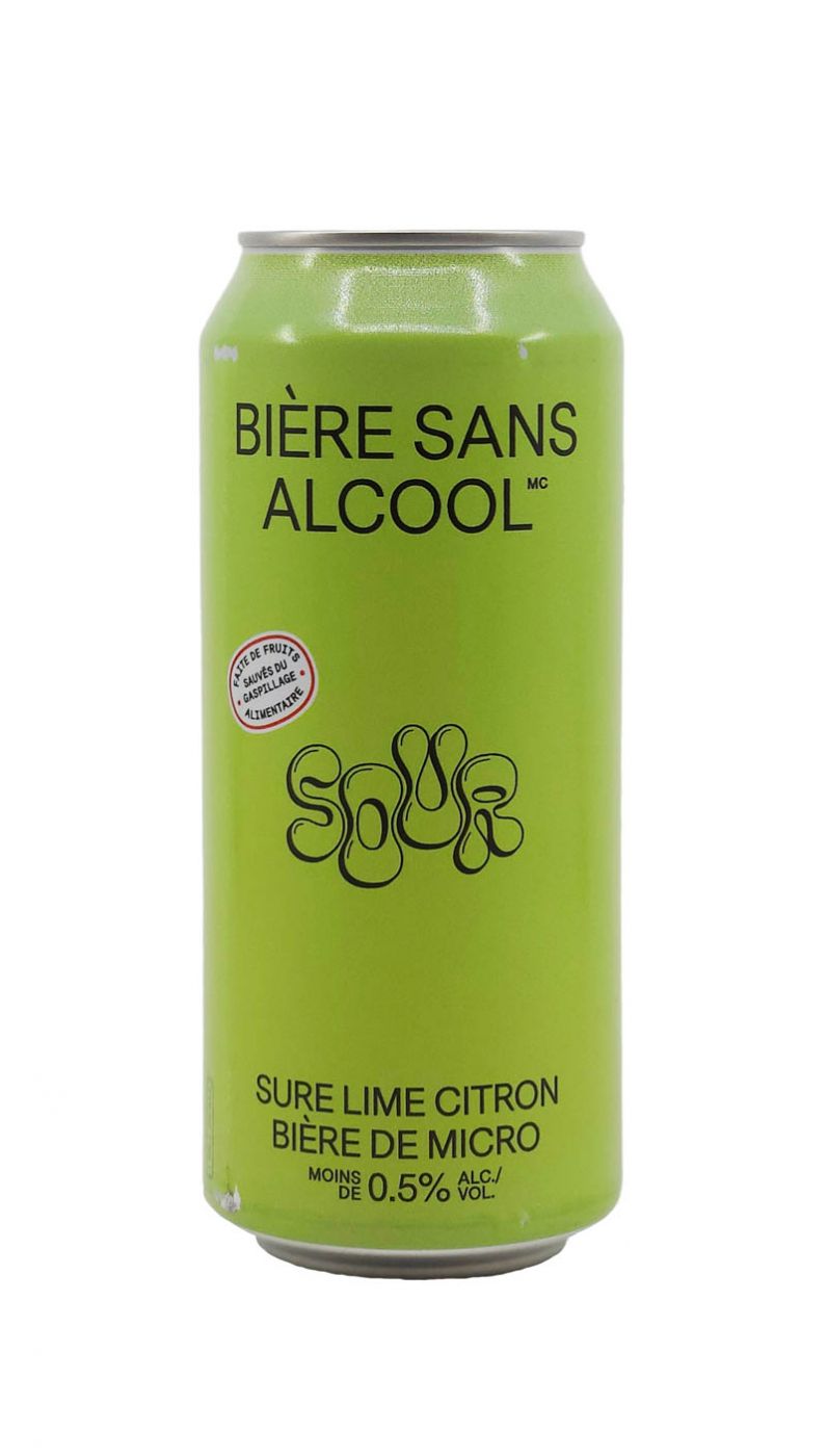 Biere Sans Alcool Lime Lemon Sour Can