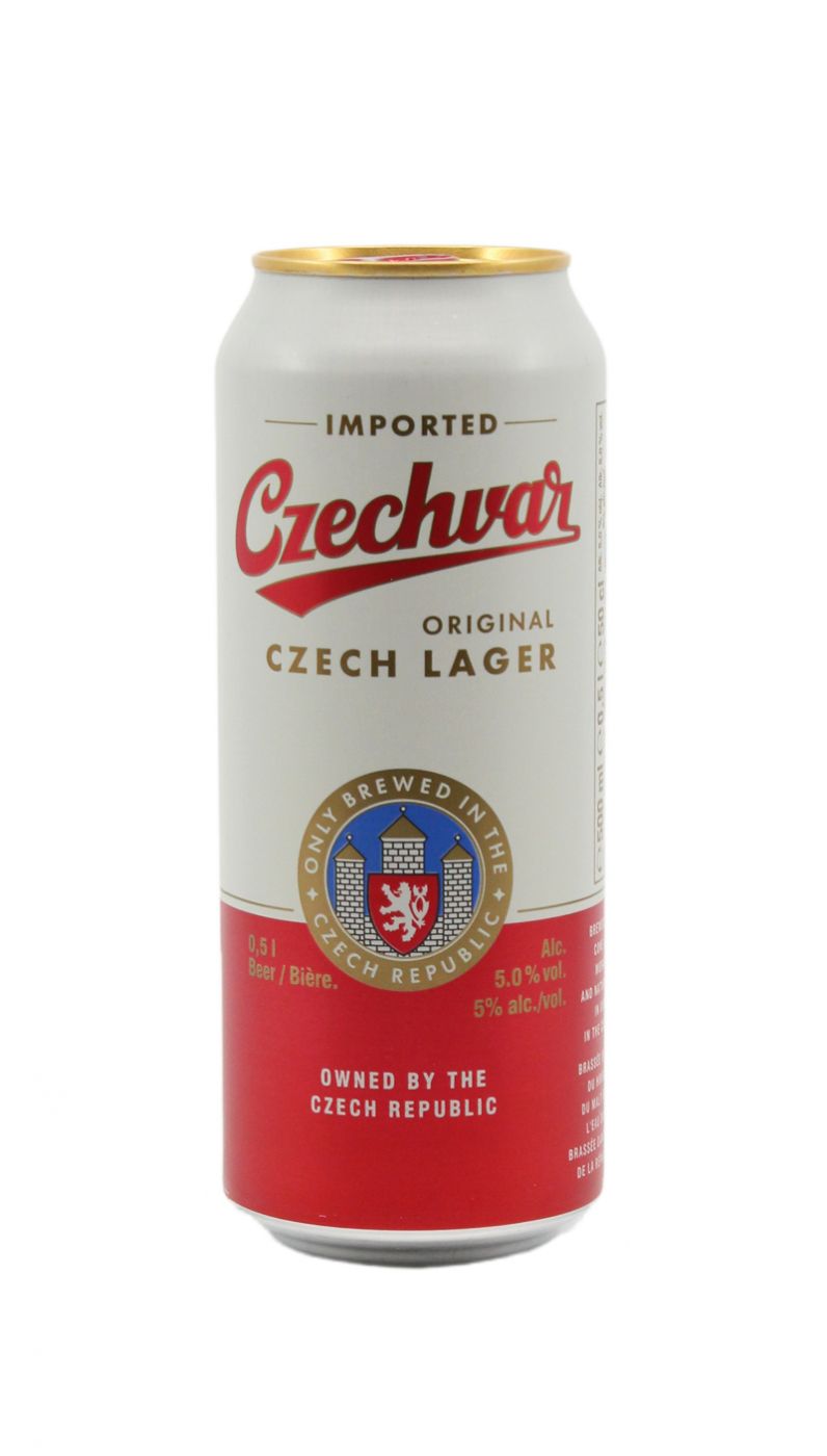 Czechvar Lager Tall Can