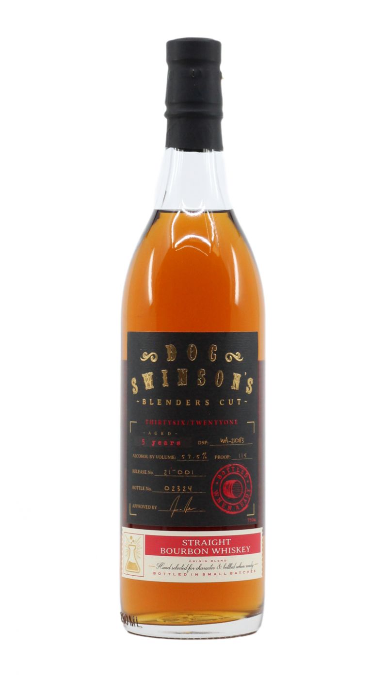 Doc Swinson`s Blenders Cut Bourbon