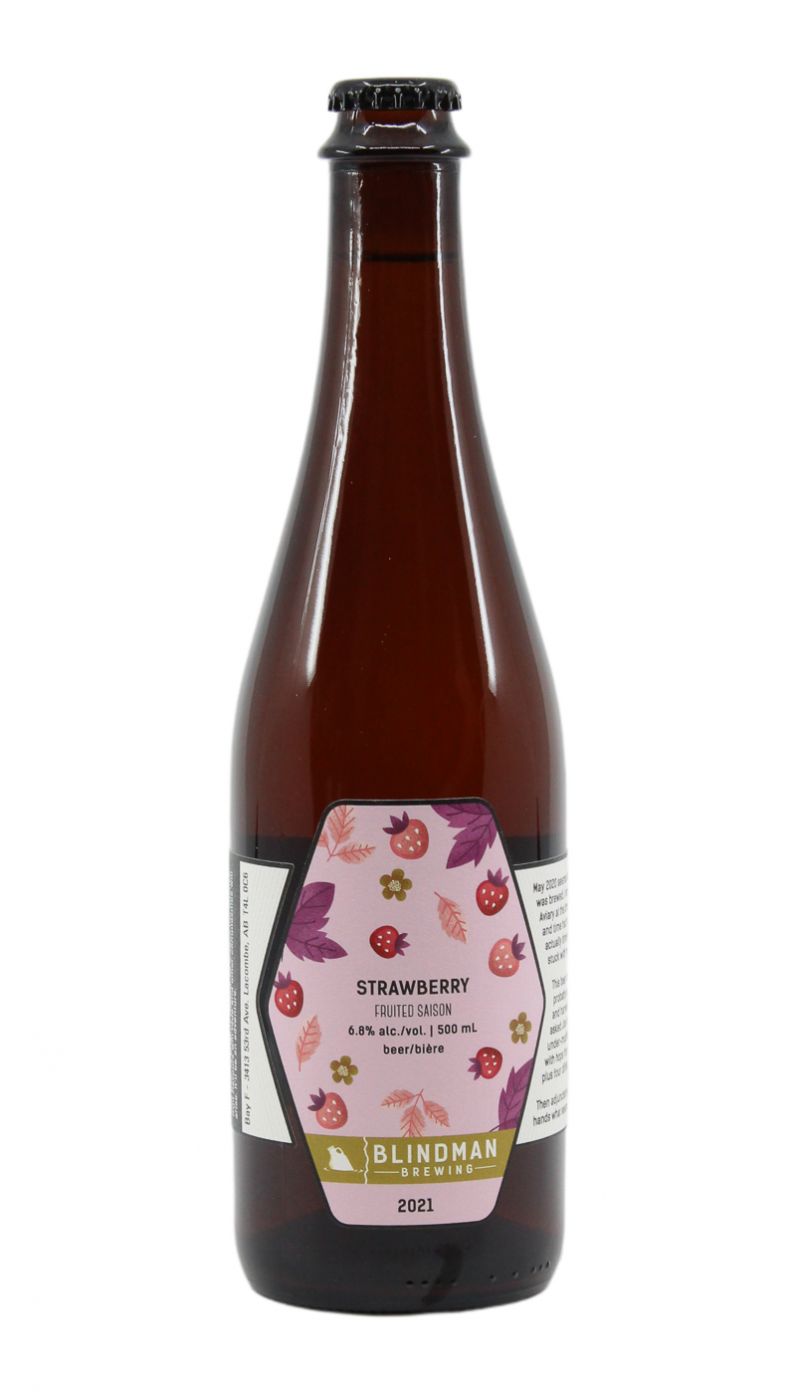 Blindman Strawberry Fruited Saison Bottl