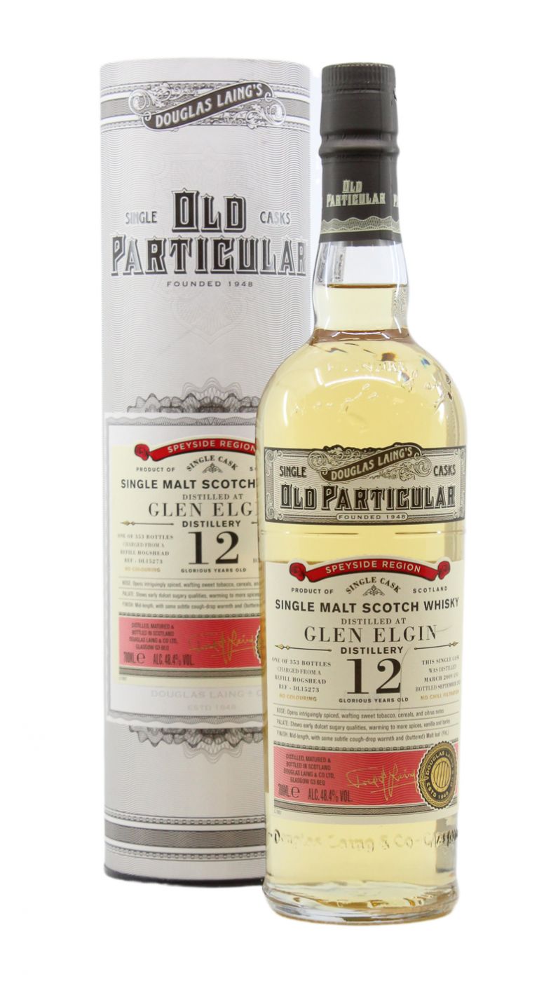 Old Particular Glen Elgin 2009 12 Year